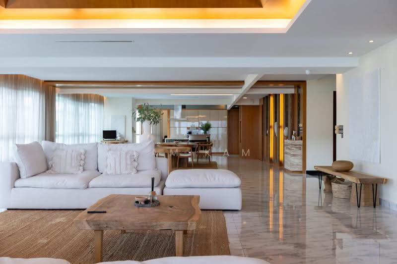 Condominium for Sale at The Cove Condominium - Sam Kam - Living Room - PropertyGuru.com.my