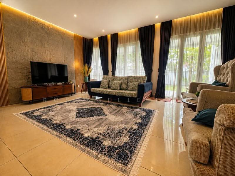 Rumah Berkembar untuk Disewa di Bandar Bukit Puchong (Puchong) - Roseabelle Low - Living Room - PropertyGuru.com.my