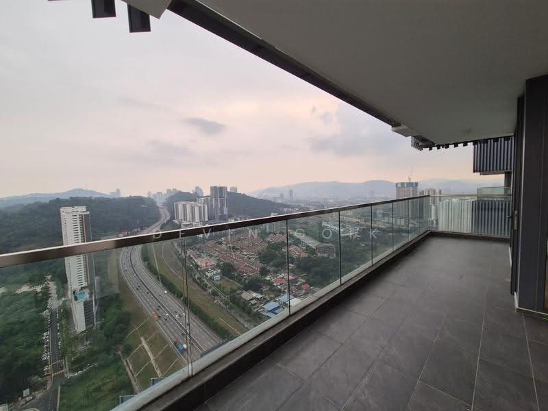 Kondominium untuk Disewa di Twy Duplex Condos - Devin Goik - Balcony - PropertyGuru.com.my