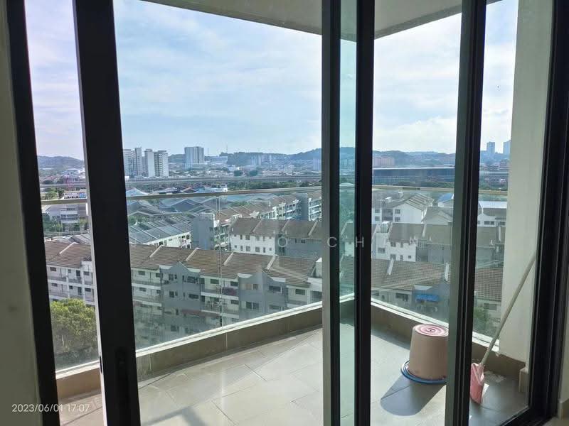 Service Residence for Sale at Univ 360 Place - Jia Hao Chan - Balcony - PropertyGuru.com.my