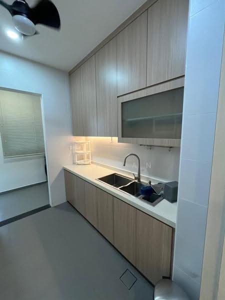 Rumah Teres 2-Tingkat untuk Disewa di Eco Summer (Johor Bahru) - Sky Tan - Kitchen - PropertyGuru.com.my