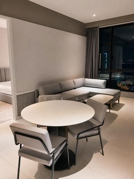 Kediaman Servis untuk Dijual di Millerz Square Serviced Residence - Kok KH - Living Room - PropertyGuru.com.my
