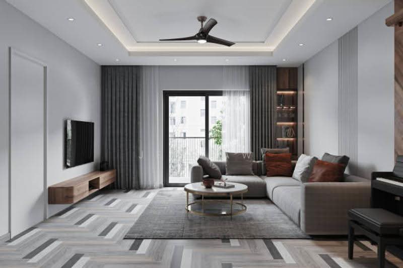 Condominium for Sale at The Henge - Jeff Aw - Living Room - PropertyGuru.com.my