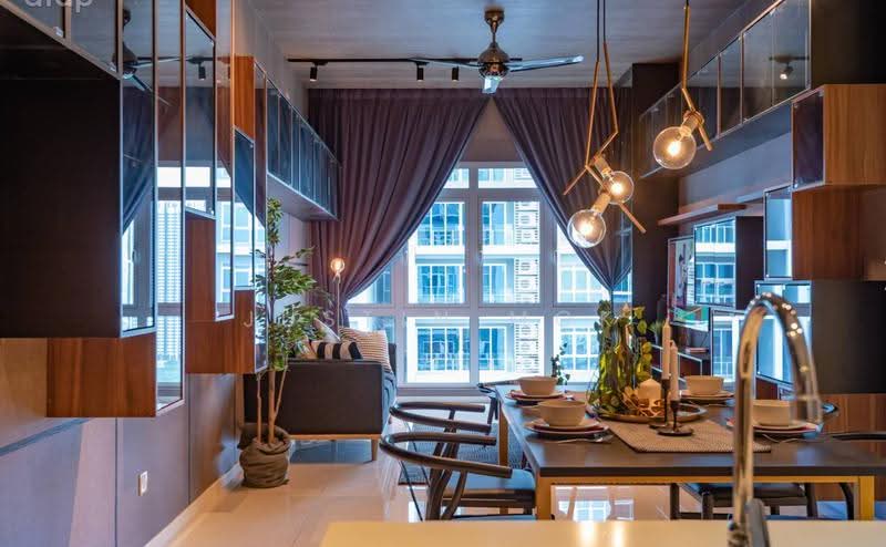 Kediaman Servis untuk Dijual di Mesahill - Justin Mok - Living Room - PropertyGuru.com.my