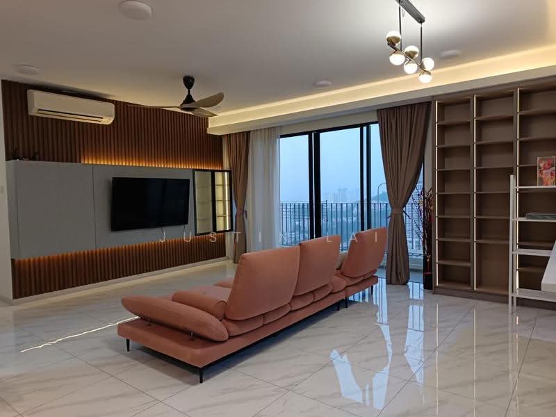 Kondominium untuk Disewa di South Brooks - Justin Lai - Living Room - PropertyGuru.com.my