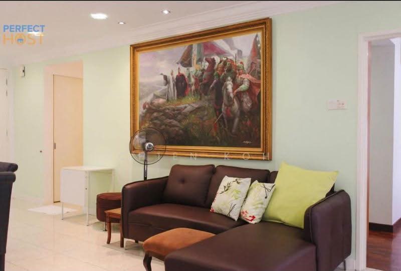 Kondominium untuk Disewa di Casa Tropicana - Chien Koh - Living Room - PropertyGuru.com.my