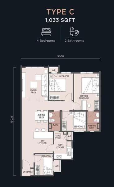 Pangsapuri untuk Disewa di You City 3 - FM Hong - PropertyGuru.com.my