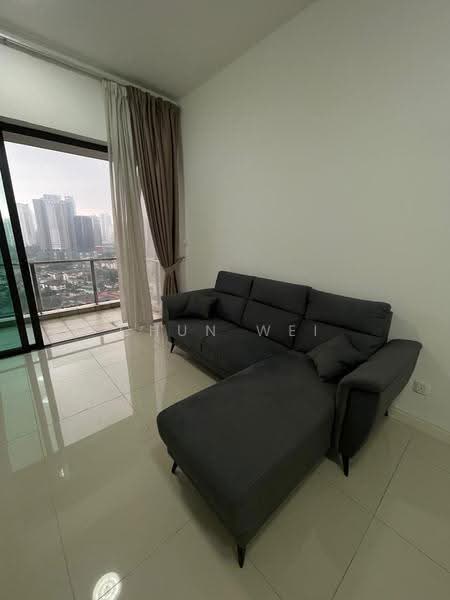 Service Residence for Rent at Setia SKY Residences - Chun Wei - Living Room - PropertyGuru.com.my
