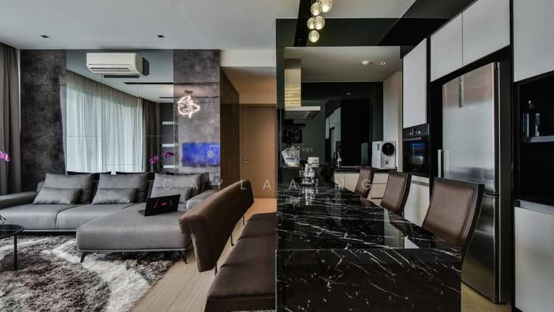 Service Residence for Sale at Megah Rise - Caylaa Ng - Living Room - PropertyGuru.com.my