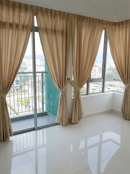 Kondominium untuk Disewa di Hon Residensi @ City Garden Commercial Centre - KINKI CHAN - Balcony - PropertyGuru.com.my