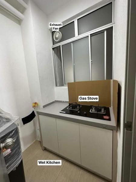 Kondominium untuk Disewa di Residensi PV18 - Chun Wei - Kitchen - PropertyGuru.com.my