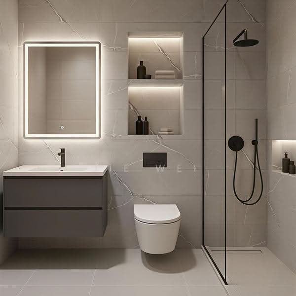 Service Residence for Sale at Laurel Residence - Jie Wei - Bathroom - PropertyGuru.com.my