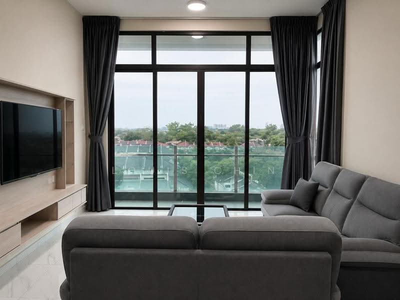 Service Residence for Rent at Wave @ Marina Cove - Louis Chin - Living Room - PropertyGuru.com.my