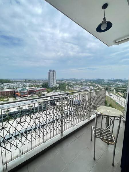 Service Residence for Sale at Zentro Residences Serviced Apartment - Bonie Tan - Balcony - PropertyGuru.com.my