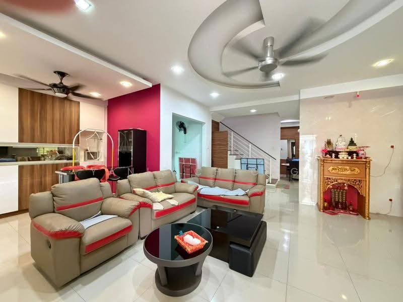 Semi-Detached House for Sale in One Sierra (Selayang) - Yanis Cheong - Living Room - PropertyGuru.com.my