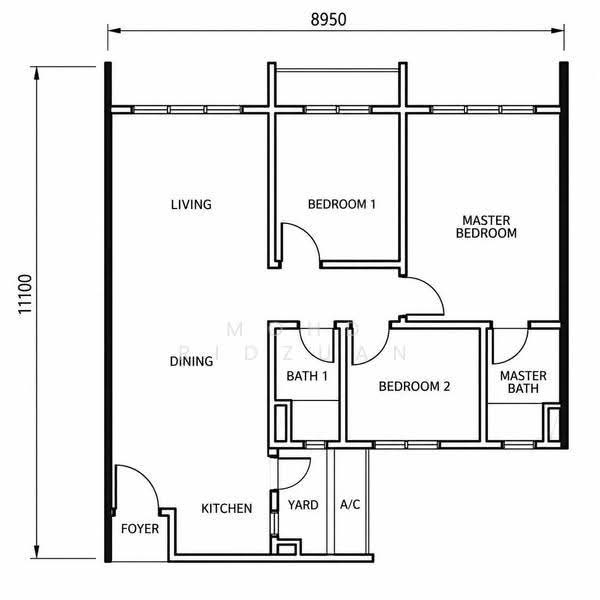Kondominium untuk Dijual di Residensi Rampai (The Parc Tower) - Mohd Ridzuan - PropertyGuru.com.my