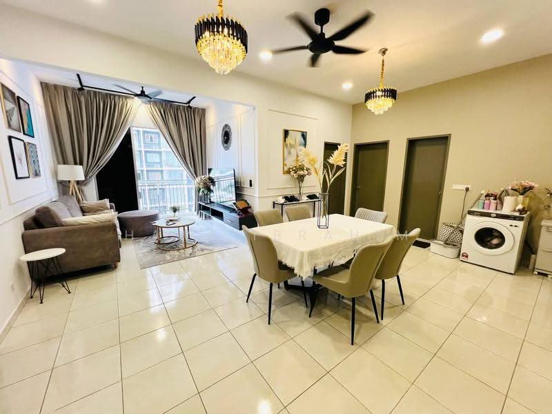 Apartment for Sale at Idaman Abadi - Hawa Ibrahim - Living Room - PropertyGuru.com.my