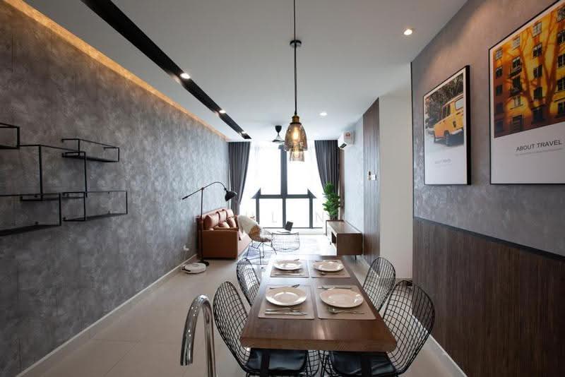 Kediaman Servis untuk Disewa di H2O Residences - Paul Ng - Living Room - PropertyGuru.com.my