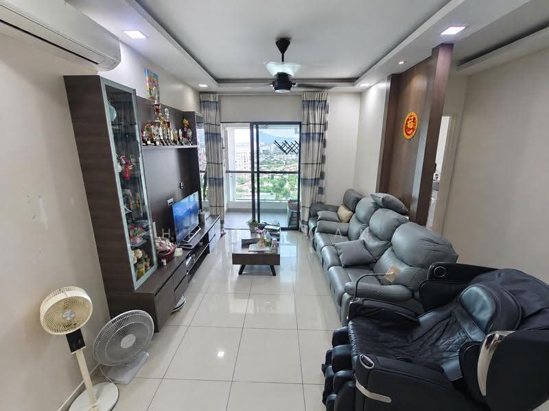Service Residence for Sale at Fortune Perdana - Helen Wan - Living Room - PropertyGuru.com.my