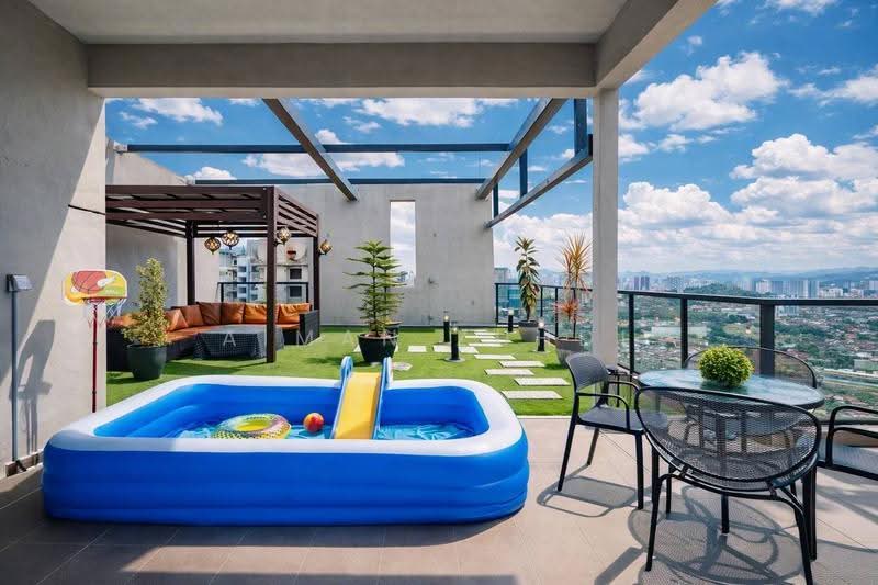 Kediaman Servis untuk Dijual di Astoria Ampang - AIMAN ZUHDI - Balcony - PropertyGuru.com.my