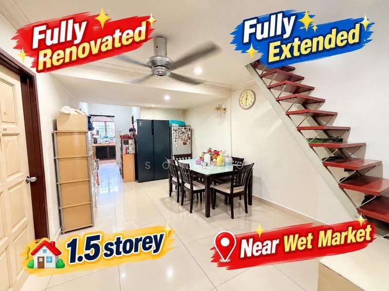 Rumah Teres 1-Tingkat untuk Dijual di Taman Sri Segambut (Segambut) - Wilson Wong - Dining Room - PropertyGuru.com.my