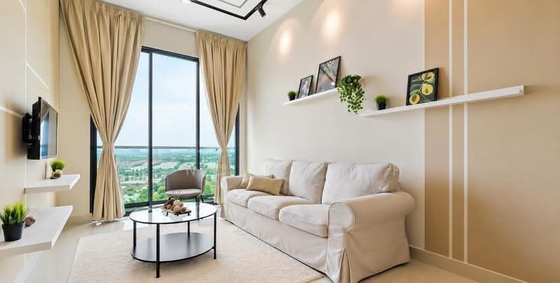 Service Residence for Sale at Maple Residences @ Bandar Bestari Klang - Vincent Goh - Living Room - PropertyGuru.com.my