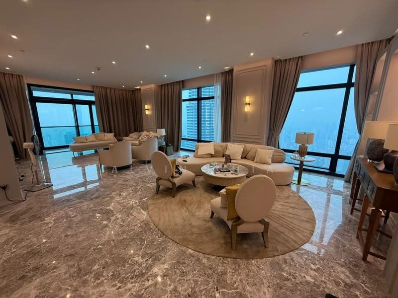 Service Residence for Sale at Four Seasons Place - Alvin Chia - Living Room - PropertyGuru.com.my