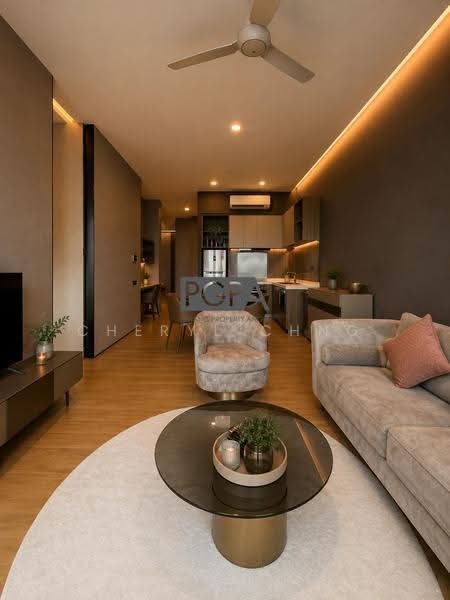 Service Residence for Sale at City of Dreams - Cheryl Chng - Living Room - PropertyGuru.com.my