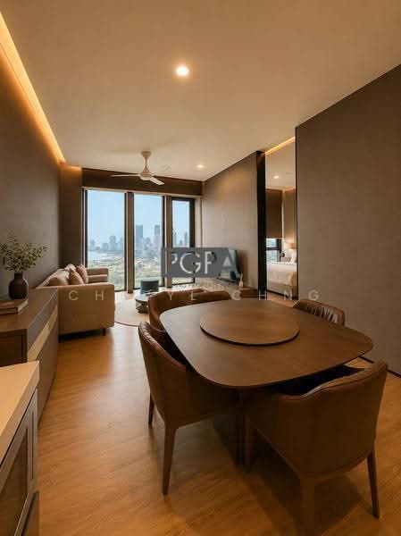 Service Residence for Sale at City of Dreams - Cheryl Chng - Living Room - PropertyGuru.com.my