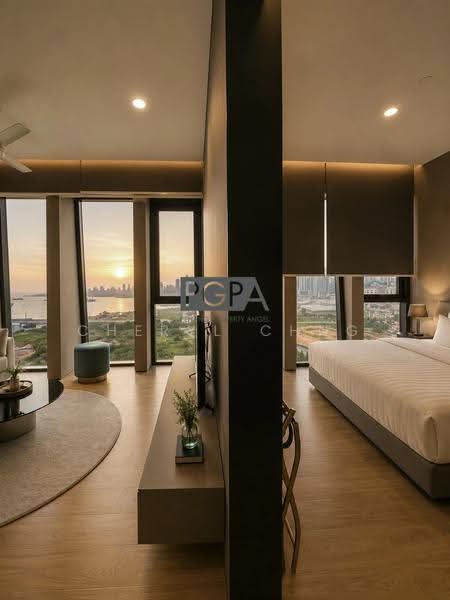 Service Residence for Sale at City of Dreams - Cheryl Chng - Living Room - PropertyGuru.com.my
