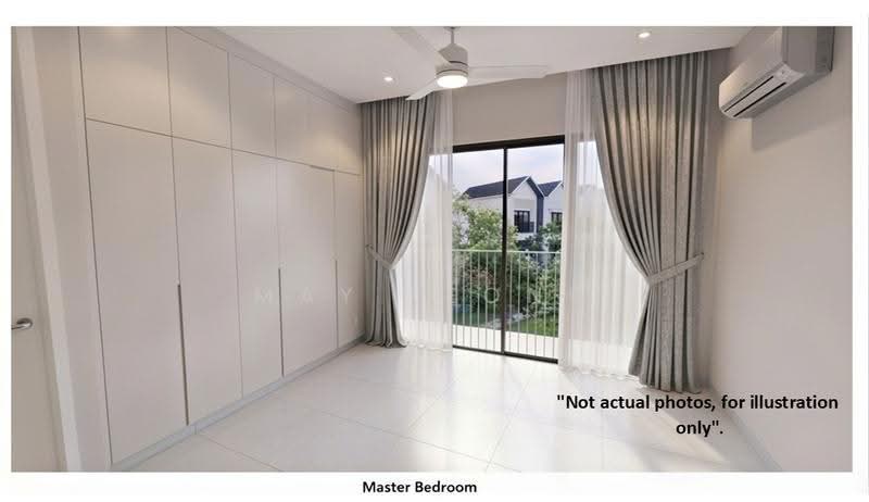3-storey Terraced House for Rent in Bandar Sunway (Sunway) - May Leong - Master Bedroom - PropertyGuru.com.my