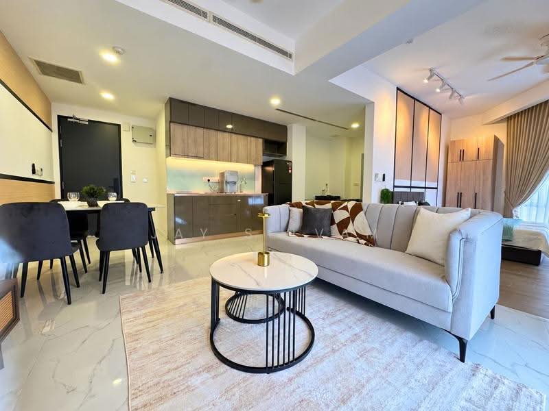 Kediaman Servis untuk Disewa di Residensi 38 Bangsar - Jay Selvam - Living Room - PropertyGuru.com.my