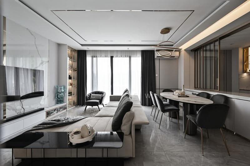 Kediaman Servis untuk Dijual di Aricia Residences - CJ Yew - Living Room - PropertyGuru.com.my