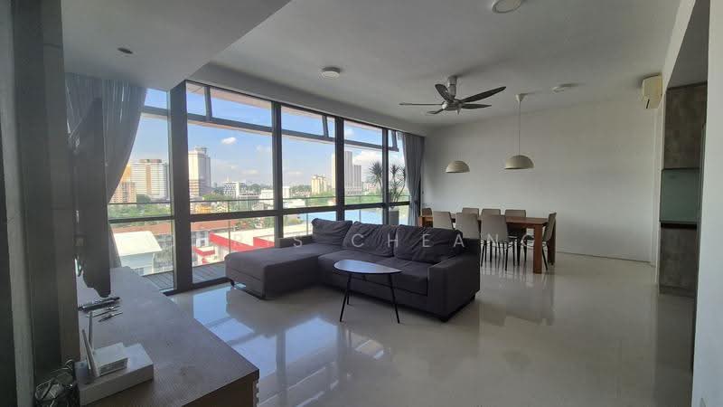 Kondominium untuk Disewa di The Capers @ Sentul East - Chris Cheang - Living Room - PropertyGuru.com.my