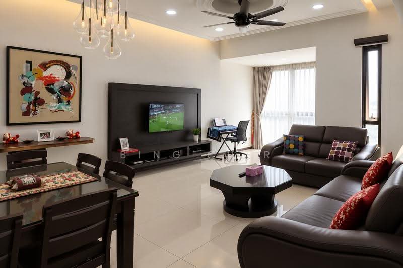 Kondominium untuk Dijual di The Breezeway - Bing Cher - Living Room - PropertyGuru.com.my