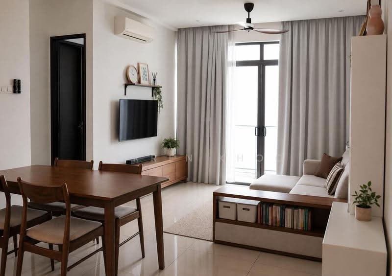 Service Residence for Rent at PJ Midtown - Darren Khoo - Living Room - PropertyGuru.com.my