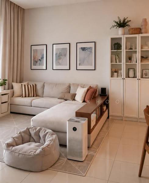 Service Residence for Rent at PJ Midtown - Darren Khoo - Living Room - PropertyGuru.com.my