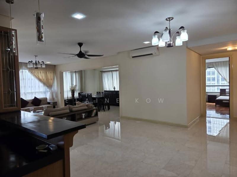 Kondominium untuk Dijual di The Capsquare Residences - Elaine Kow - Living Room - PropertyGuru.com.my