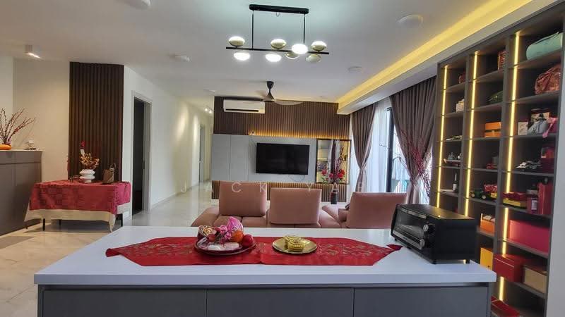 Condominium for Rent at South Brooks - Jack Yap - Living Room - PropertyGuru.com.my