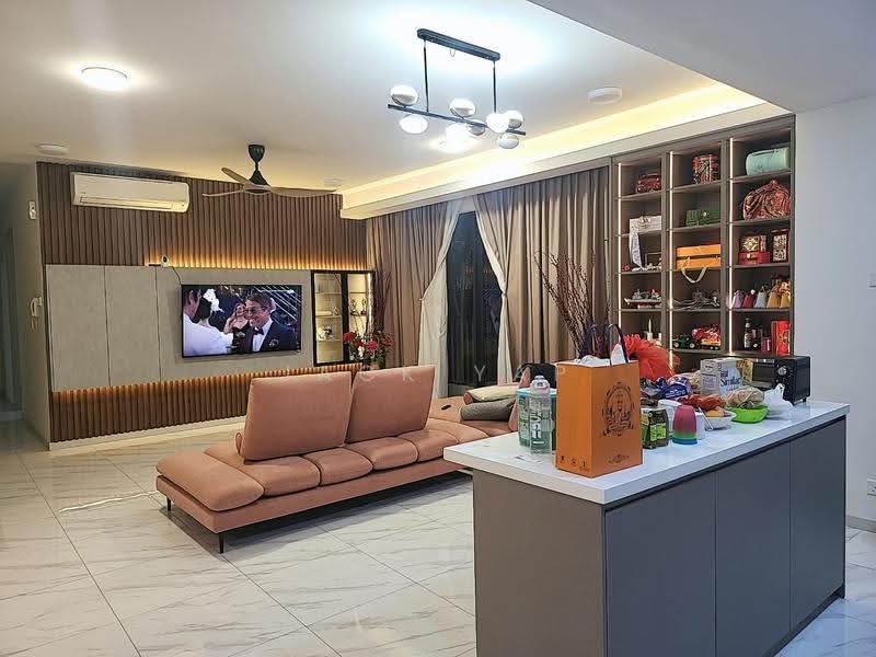 Condominium for Rent at South Brooks - Jack Yap - Living Room - PropertyGuru.com.my
