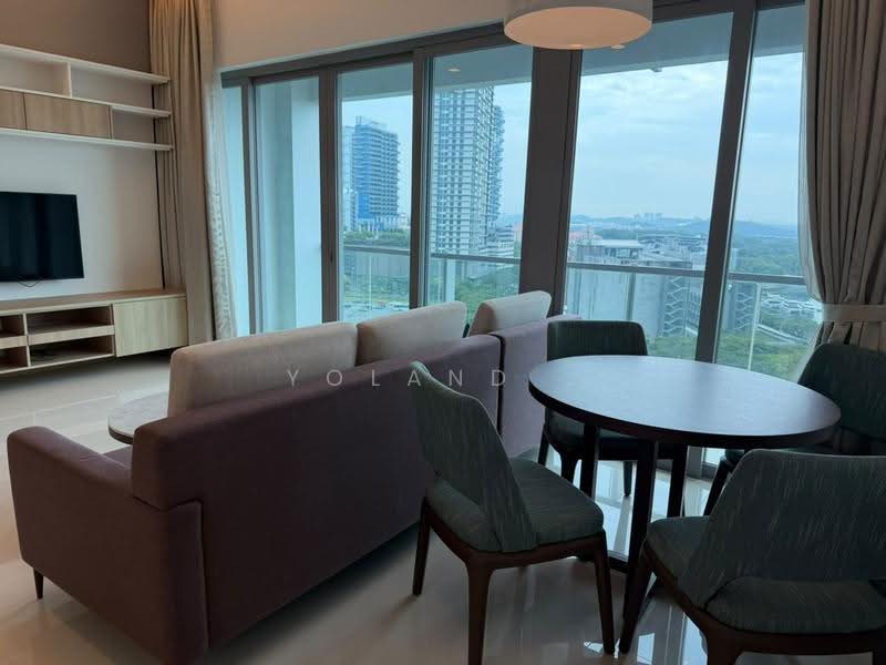 Service Residence for Rent at Southern Marina Residences - Yoland . - Living Room - PropertyGuru.com.my
