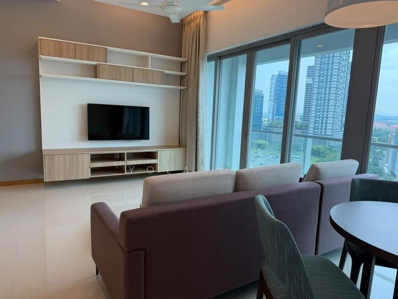 Service Residence for Rent at Southern Marina Residences - Yoland . - Living Room - PropertyGuru.com.my