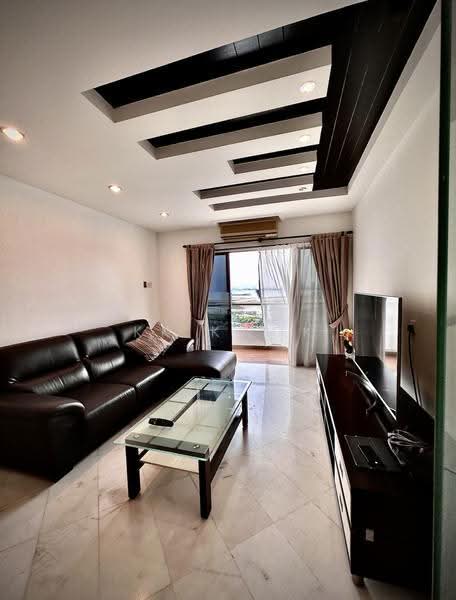 Condominium for Rent at Marina Bay Condominium - KK Kwok - Living Room - PropertyGuru.com.my