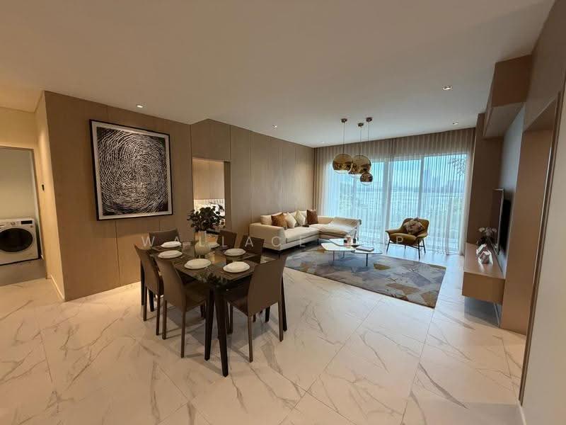 Kediaman Servis untuk Dijual di Maxim D'Parc - Wallace Yap - Living Room - PropertyGuru.com.my