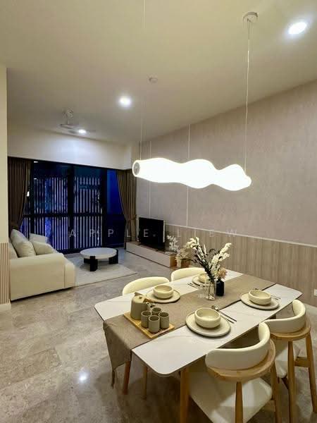 Service Residence for Rent at TRX Residences - Apple Liew - Living Room - PropertyGuru.com.my
