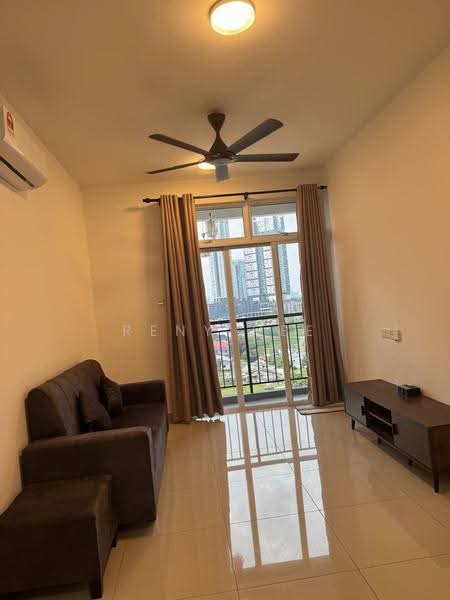 Service Residence for Rent at TRELLIS RESIDENCES - Reny Hee - Living Room - PropertyGuru.com.my