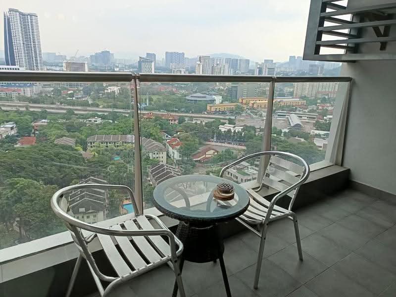Kediaman Servis untuk Disewa di myHabitat - Chris Yong - Balcony - PropertyGuru.com.my
