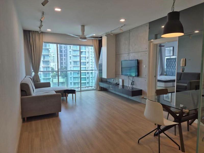 Service Residence for Rent at Solaris Dutamas - Miko Lew - Living Room - PropertyGuru.com.my