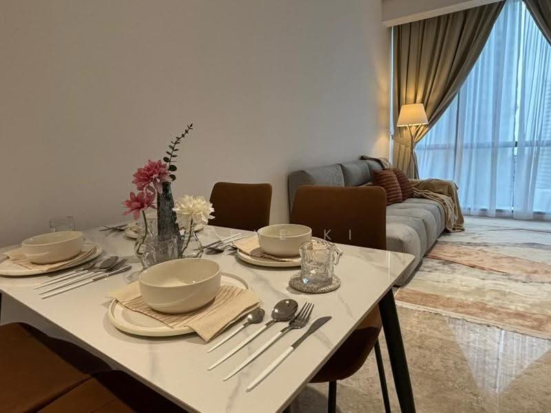Kediaman Servis untuk Dijual di Jewel by Oxley KLCC - STEVE KI - Dining Room - PropertyGuru.com.my