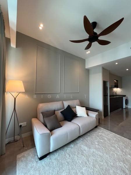 Service Residence for Rent at Ooak Serviced Apartments @ Kiara 163 - Abigail Tee - Living Room - PropertyGuru.com.my